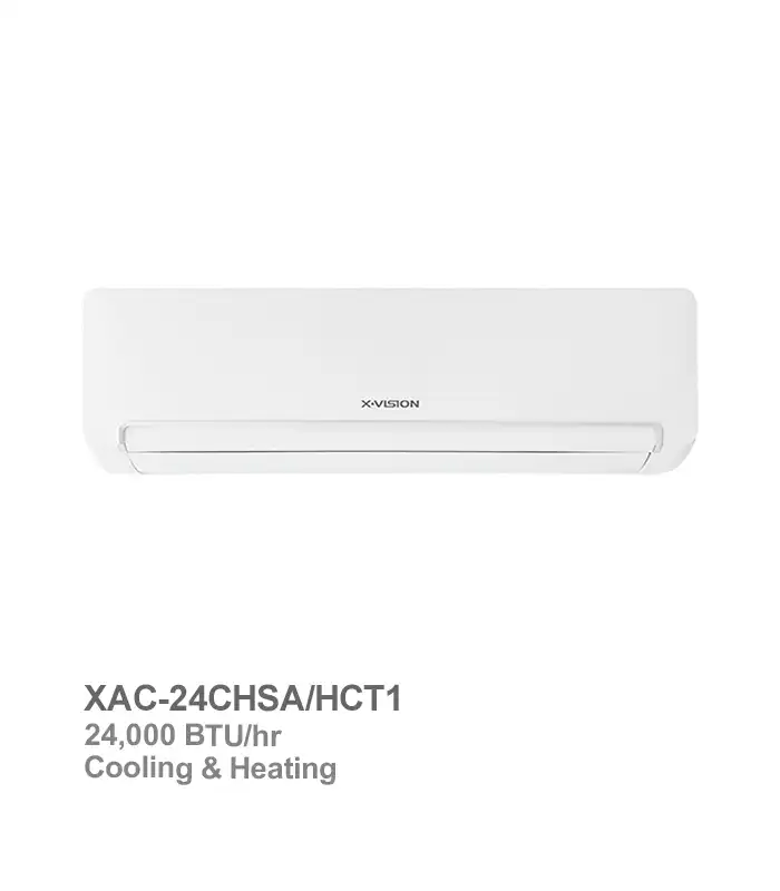کولر گازی سرد و گرم 24000 ایکس ویژن مدل XAC_24CHSA/HCT1